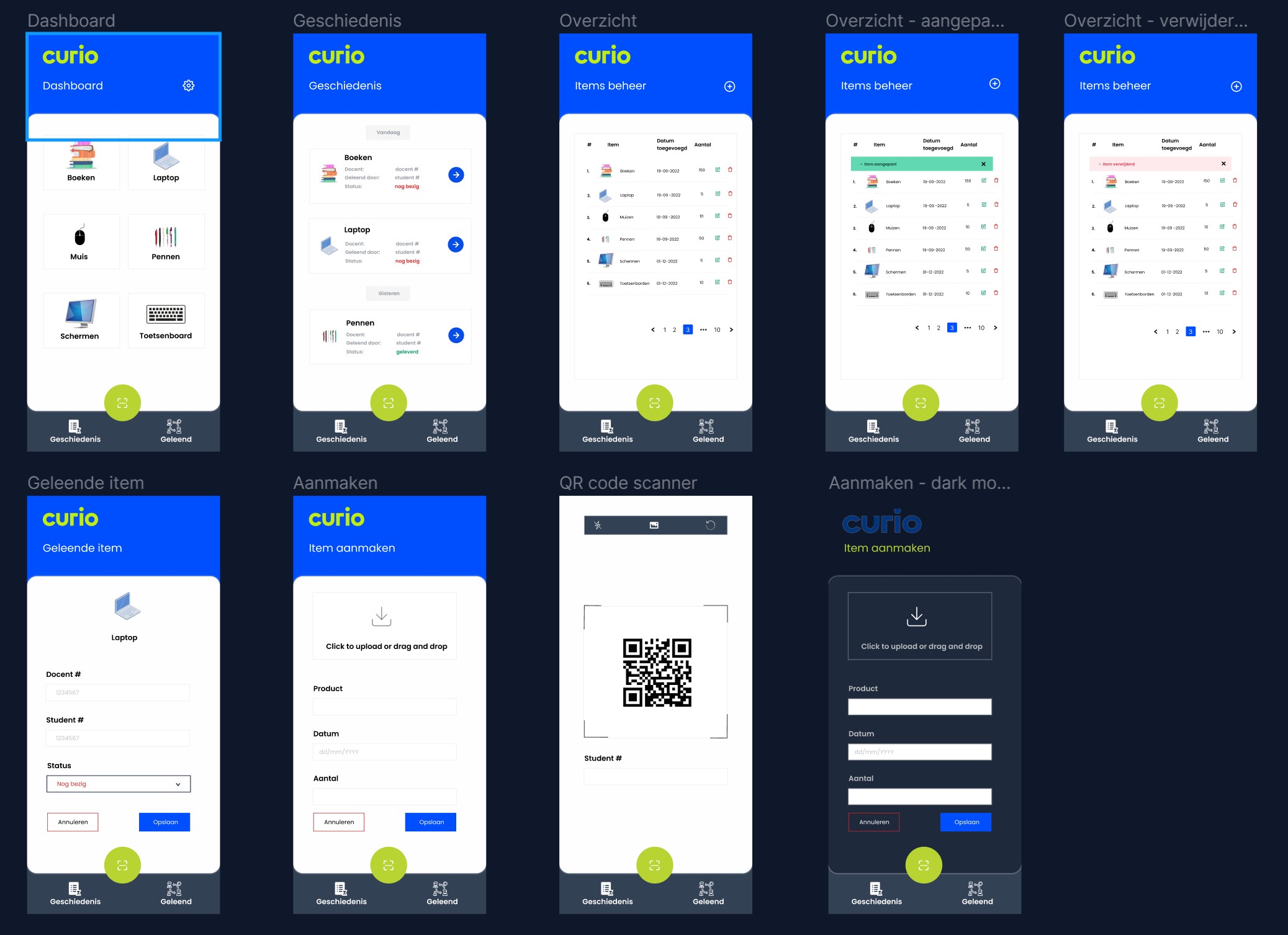 Uitleen app